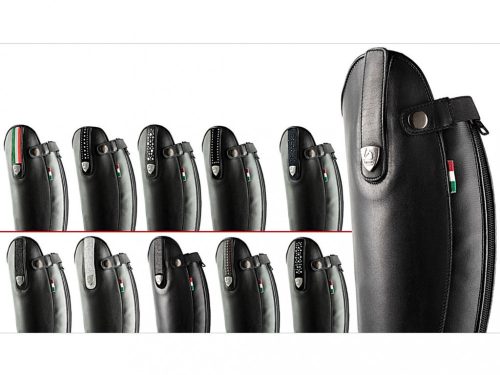 Tattini Retriever Laced Long Riding Tall Boots With Grip Inserts 37 SH/M