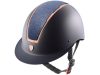 Helmet Tattini wide visor black/rosegold S 52-54 cm