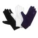 Gloves cotton Daslö L black