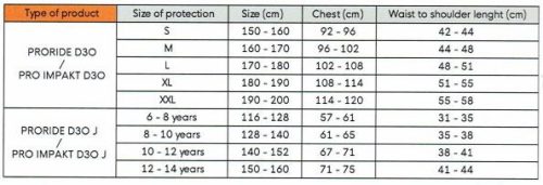 Back protector Cairn Pro Impact D3O adult S