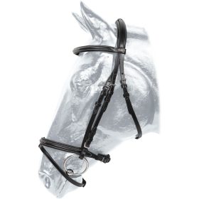 Kantár KenTaur Hartford hímzett full fekete