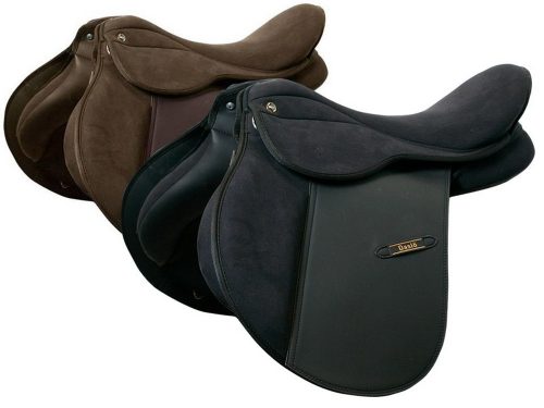 Saddle Daslö all purpose synthetic 18 black