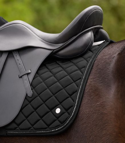 Saddle pad Nepal WH full black