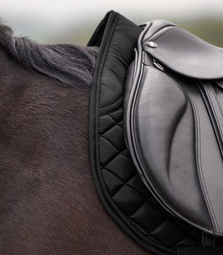 Saddle pad Nepal WH full black