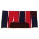 Saddle pad Natowa western fake fur red pony