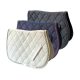 Saddle pad Tattini double rope navy