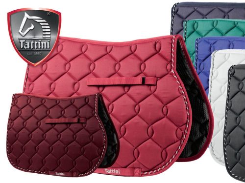 Saddle cloth Tattini diamond quilted navy