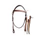 Western bridle Natowa brown full