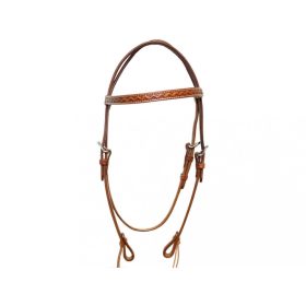 Kantárfej western BR bőr full barna