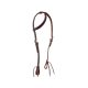 Headstall 1-ear westerm Brad Ren's one size brown