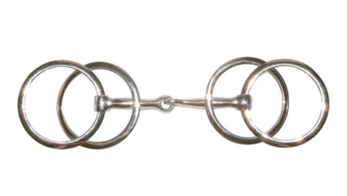 Snaffle 4-ring 14,5 cm