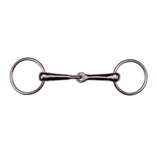 Jointed ring snaffle 12,5 cm