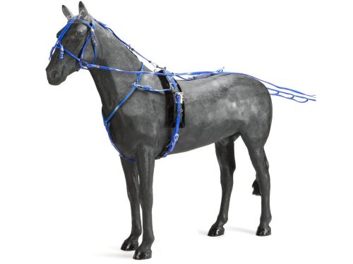 Trotting harness Daslö pvc black full