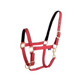 Halter Daslö nubuck lined X-full red