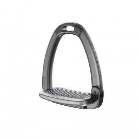 Stirrups  Horsena Swap 2.0 black 12 cm