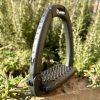 Stirrups  Horsena Swap 2.0 black 12 cm