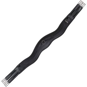 Heveder Kentaur Dijon bőr gumis 125 cm fekete