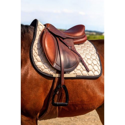 Nyeregalátét Equithéme Pretty full bézs