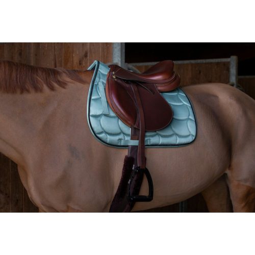 Saddle pad Satin ET full turquoise