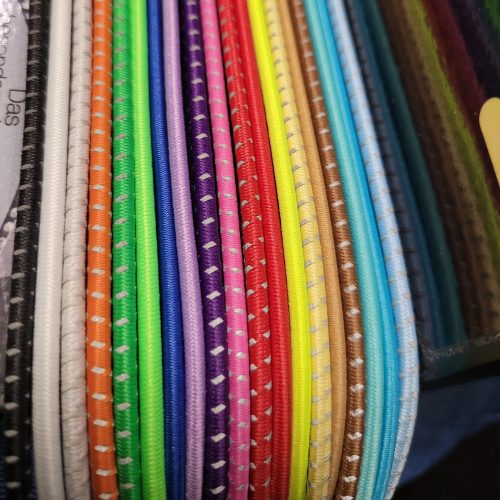 Zsinór Casco 30cm M piros reflekt 2051