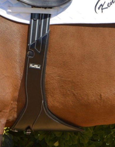 Studguard girth Kentaur Paris anatomic 125 cm black
