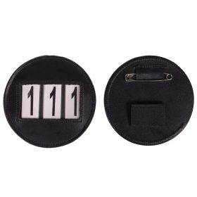 Holder number QHP round black