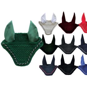 Ear net Tattini navy/red full