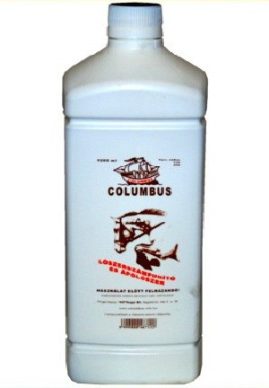 Bőrolaj Columbus fekete 1 liter