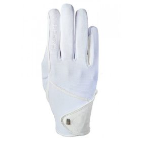 Lovaglókesztyű Roeckl Madison 8 fehér