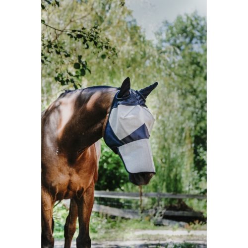 Fly mask ET with nose full beige