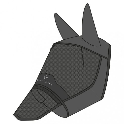Fly mask + nose ET Uv 50 L black