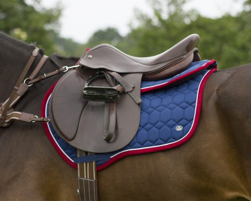 Saddle pad QHP Eldorado full marine