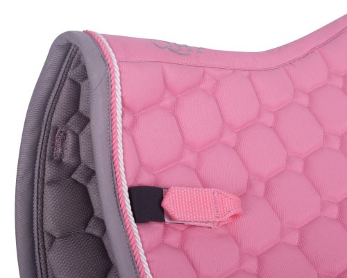 Saddle pad QHP Florence pink shetland