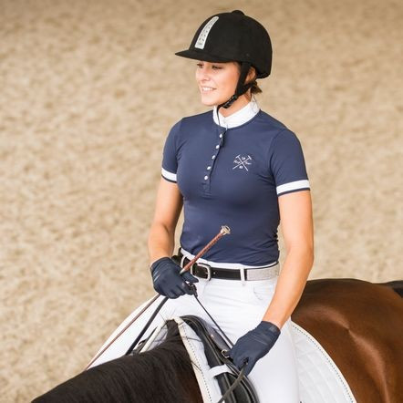 Belt Horze Crescendo Crystal wide 85 cm