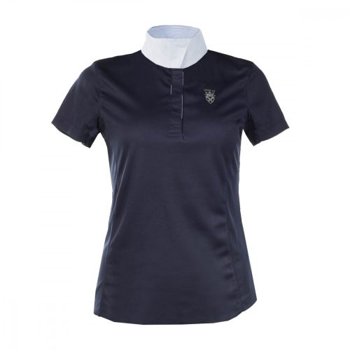 Show shirt Horze Blaire short sleeved 42 navy