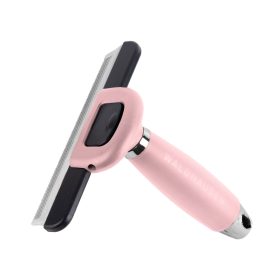 Kefe WH furminátor géles nyél XL pink