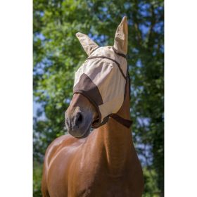 Fly mask ET soft xfull light brown