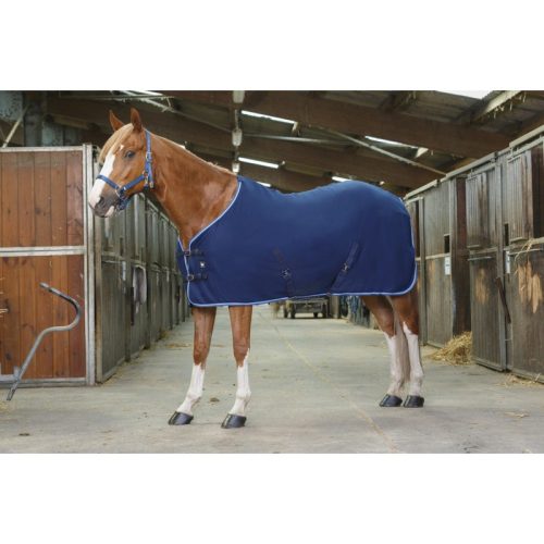 Polar fleece rug RW 85 cm navy