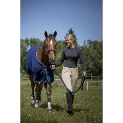 Polar fleece rug RW 100 cm navy