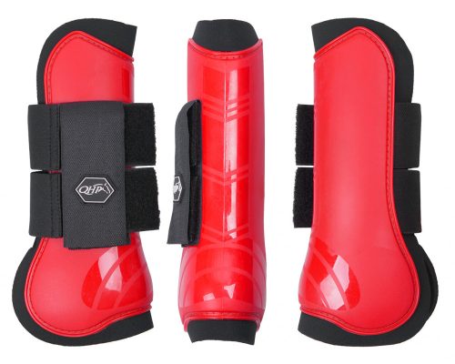 QHP Tendon Boots pony red