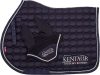 Saddle pad+ ear net KenTaur black