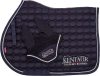 Saddle pad+ ear net KenTaur red