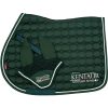 Saddle pad+ ear net Kentaur green