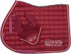 Saddle pad+ ear net Kentaur green