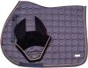 Saddle pad+ear net Kentaur full grey
