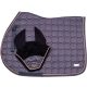 Saddle pad+ear net Kentaur full grey