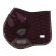 Saddle pad+earnet Kentaur full purple 40586