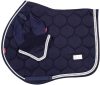 Saddle pad+earnet Kentaur full navy blue 40587