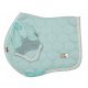 Saddle pad+earnet Kentaur full turquoise 40587