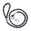 Rope leash D&L 1,5 m navy/burgundy